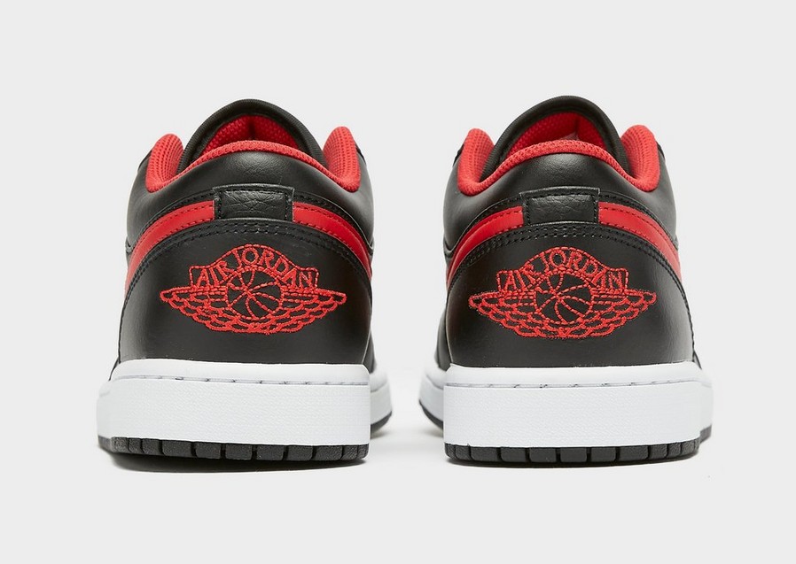 Buty sneakersy męskie AIR JORDAN 1 LOW 553558-063 Czarny