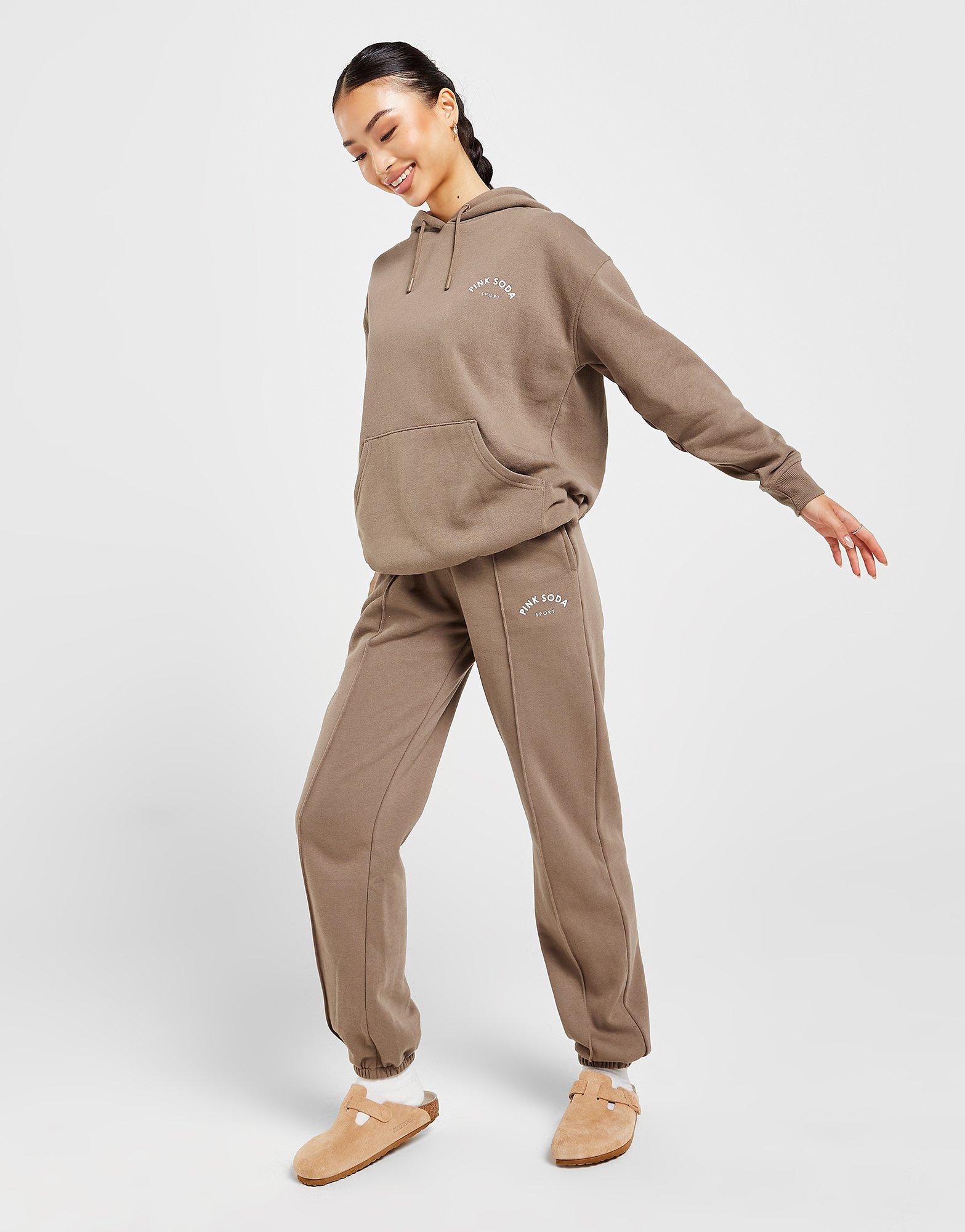 Dámská mikina PINK SODA SPORT VICENTE OH HD BRWN PSSTW11512BRN Hnědá