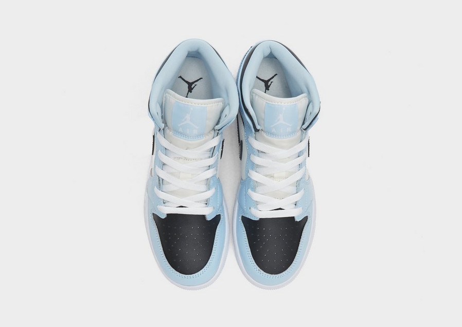 Buty sneakersy dla dzieci AIR JORDAN 1 MID GG  555112-401 Niebieski