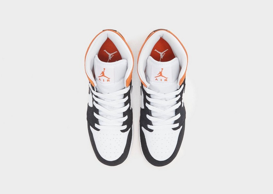Adidași pentru copii AIR JORDAN 1 MID SE GDN GG  DQ8390-100 Alb