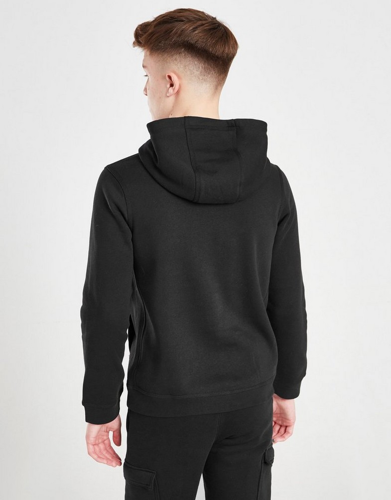 NIKE BLUZĂ CU GLUGĂ SOS FLC PO BLK/GOLD DX2295-011 Negru
