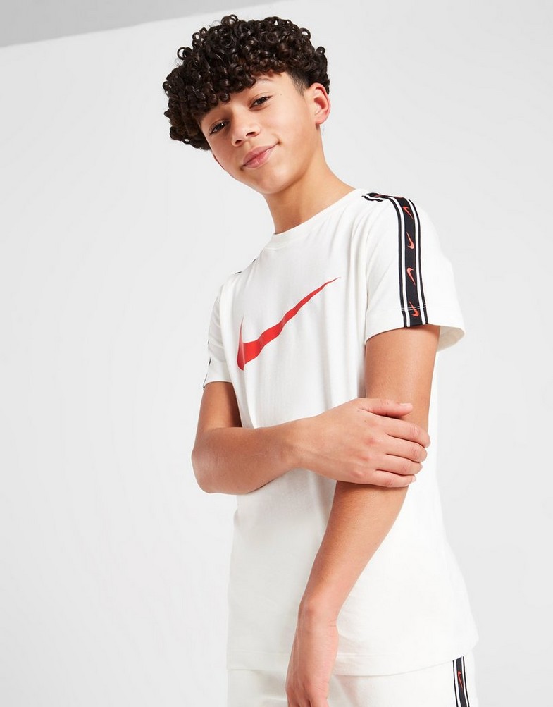 Gyerek póló NIKE PÓLÓ SPORTSWEAR REPEAT  DZ5628-133 Fehér