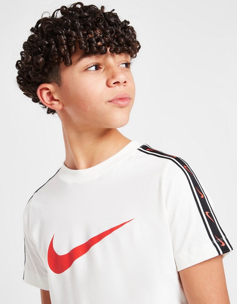 Gyerek póló NIKE PÓLÓ SPORTSWEAR REPEAT  DZ5628-133 Fehér