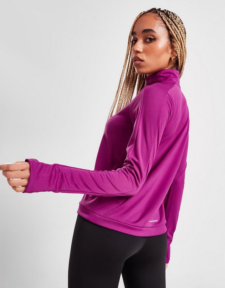 Bluza damska NIKE BLUZA ROZPINANA W NK DF PACER HZ DQ6377-503 Fioletowy