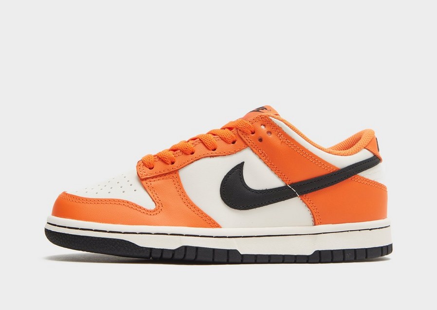 Buty sneakersy dla dzieci NIKE DUNK LOW DH9765-003 Pomarańczowy