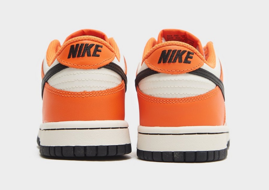 Buty sneakersy dla dzieci NIKE DUNK LOW DH9765-003 Pomarańczowy