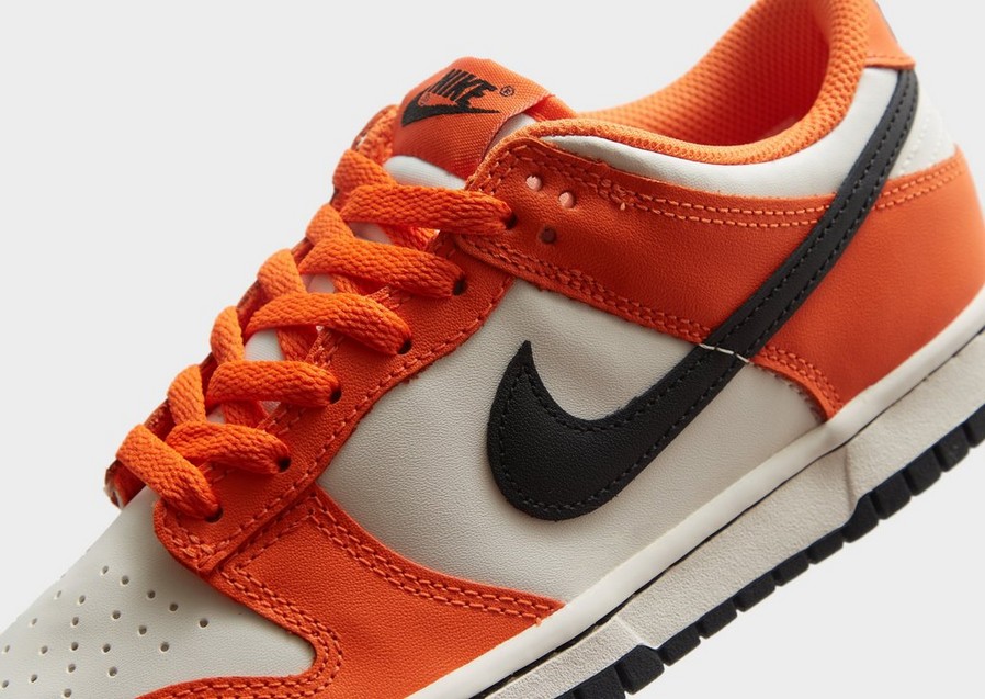 Buty sneakersy dla dzieci NIKE DUNK LOW DH9765-003 Pomarańczowy