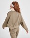 NIKE BLUZA (G) TREND FLC CREW BRN/PNK