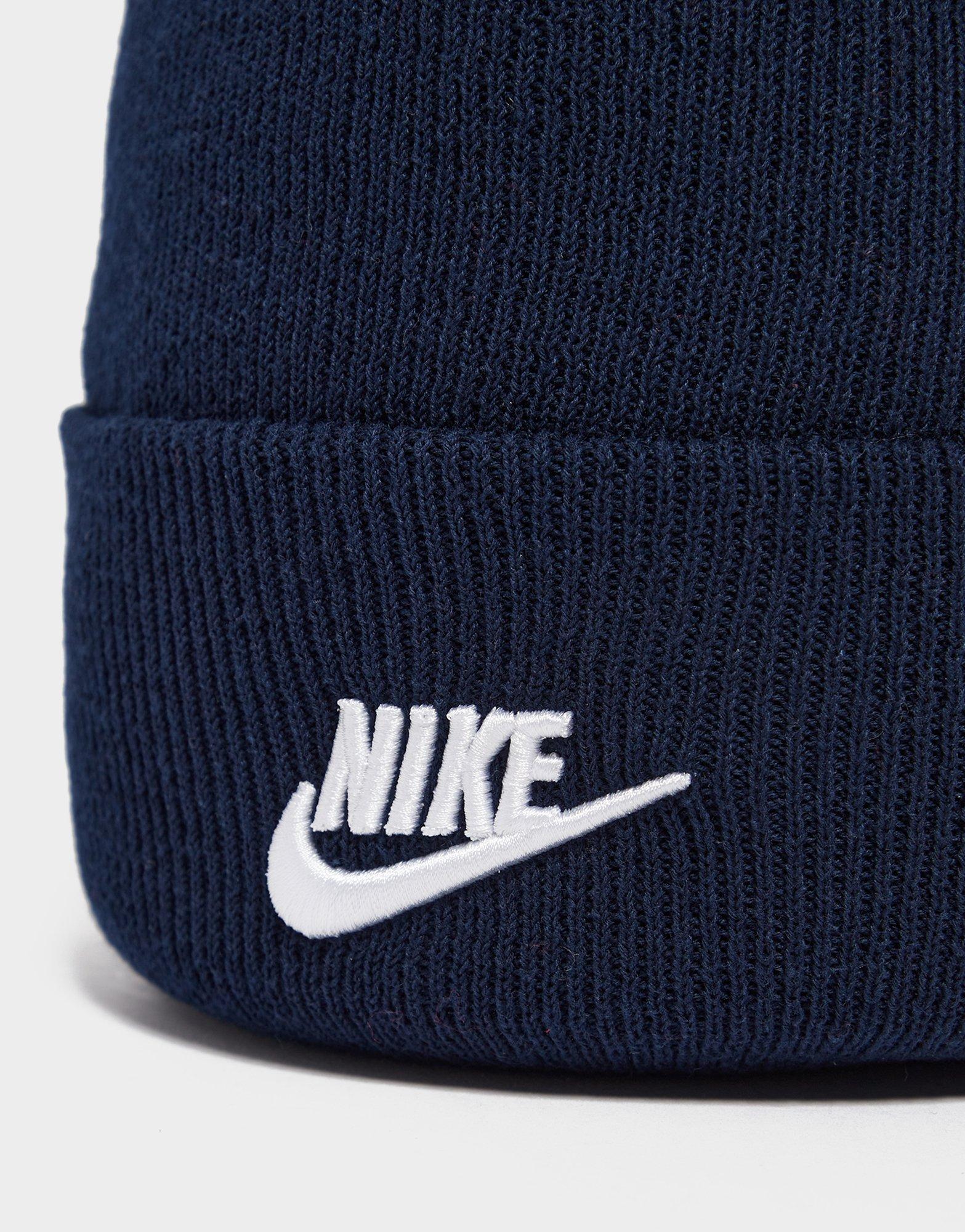 Дамска зимна шапка NIKE ШАПКА U NSW BEANIE UTILITY FUTURA DJ6224-410 Тъмносин