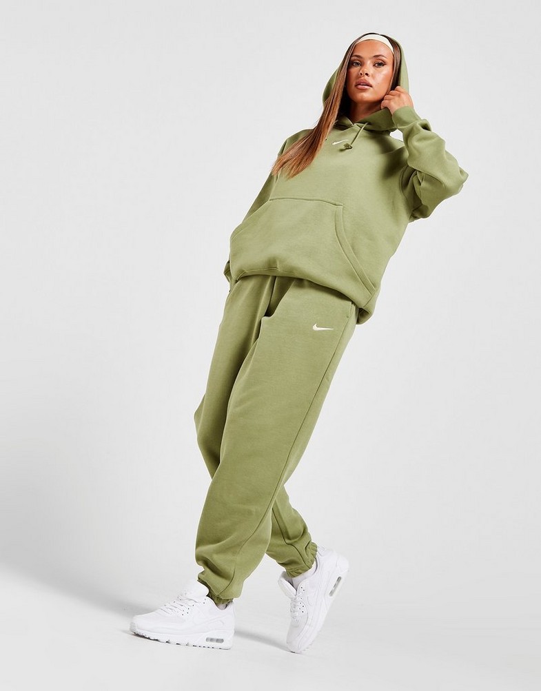Pantaloni pentru femei NIKE PANTALONI  W NSW PHNX FLC HR OS PANT DQ5887-334 Verde