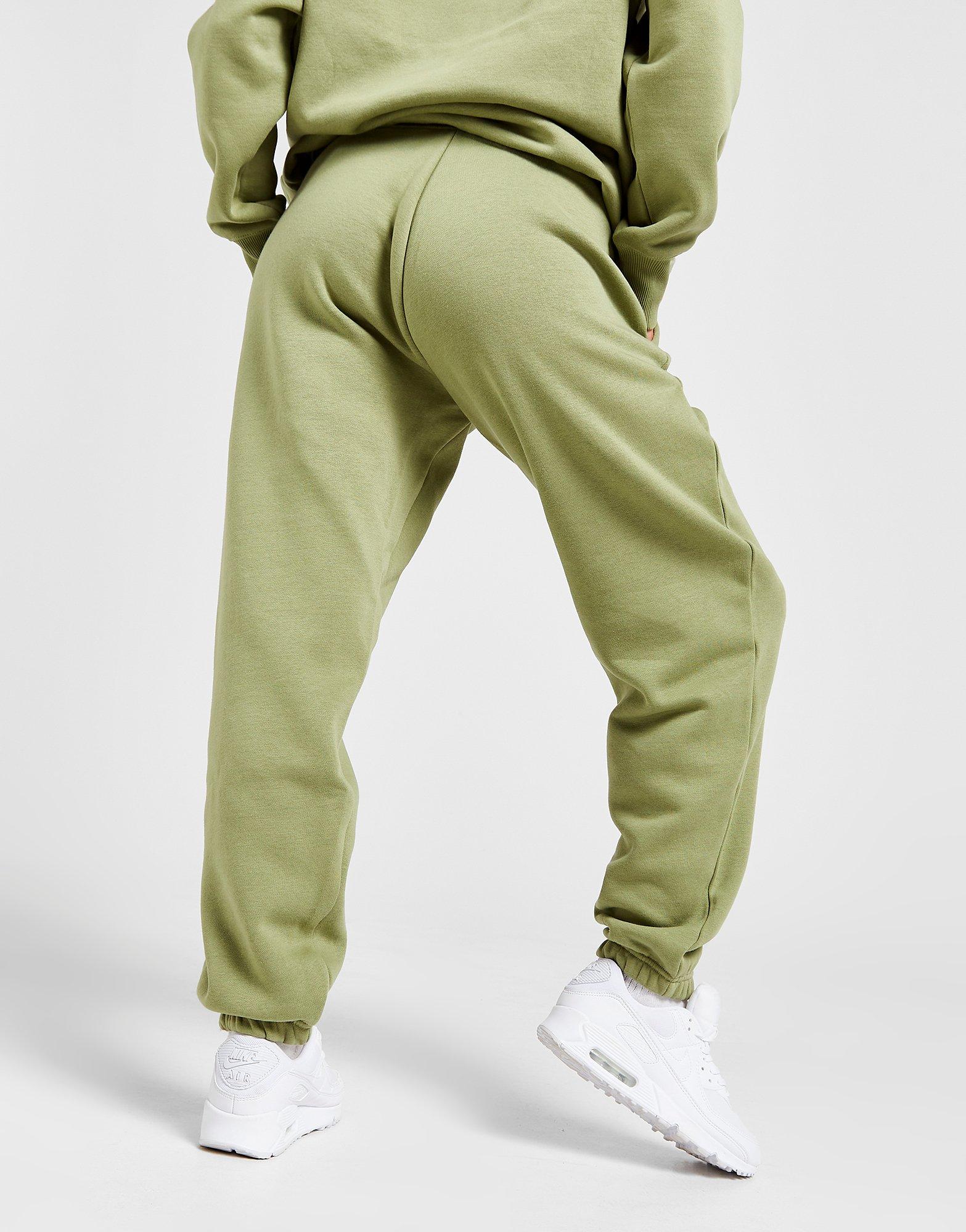 Жіночі штани NIKE ШТАНИ W NSW PHNX FLC HR OS PANT DQ5887-334 Зелений