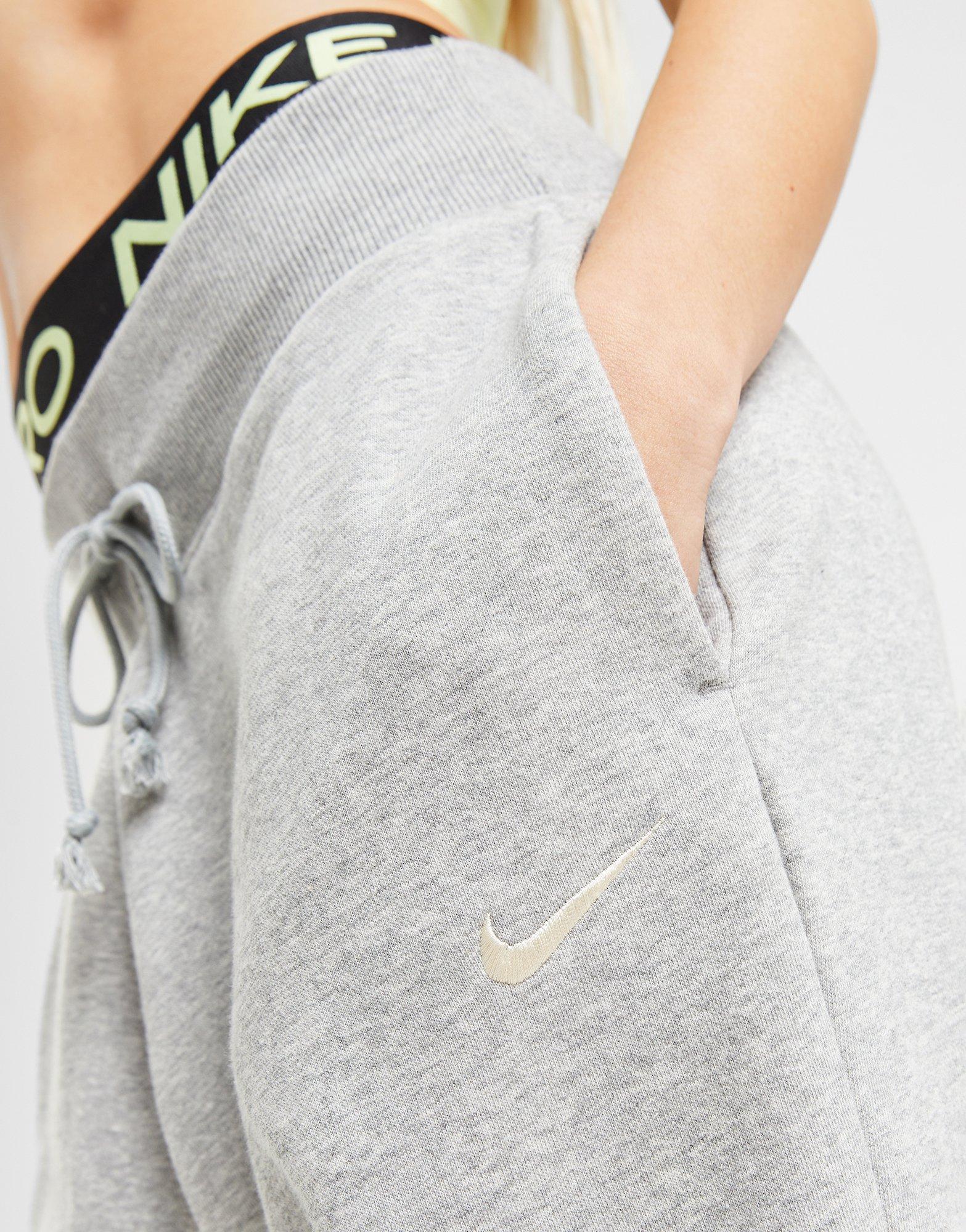 NIKE NOHAVICE W NSW PHNX FLC HR OS PANT DQ5887-063 farba Sivá
