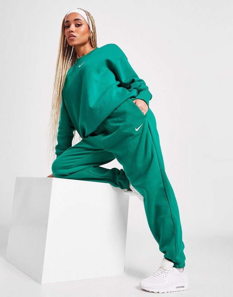 Pantaloni pentru femei NIKE PANTALONI  W NSW PHNX FLC HR OS PANT DQ5887-365 Verde