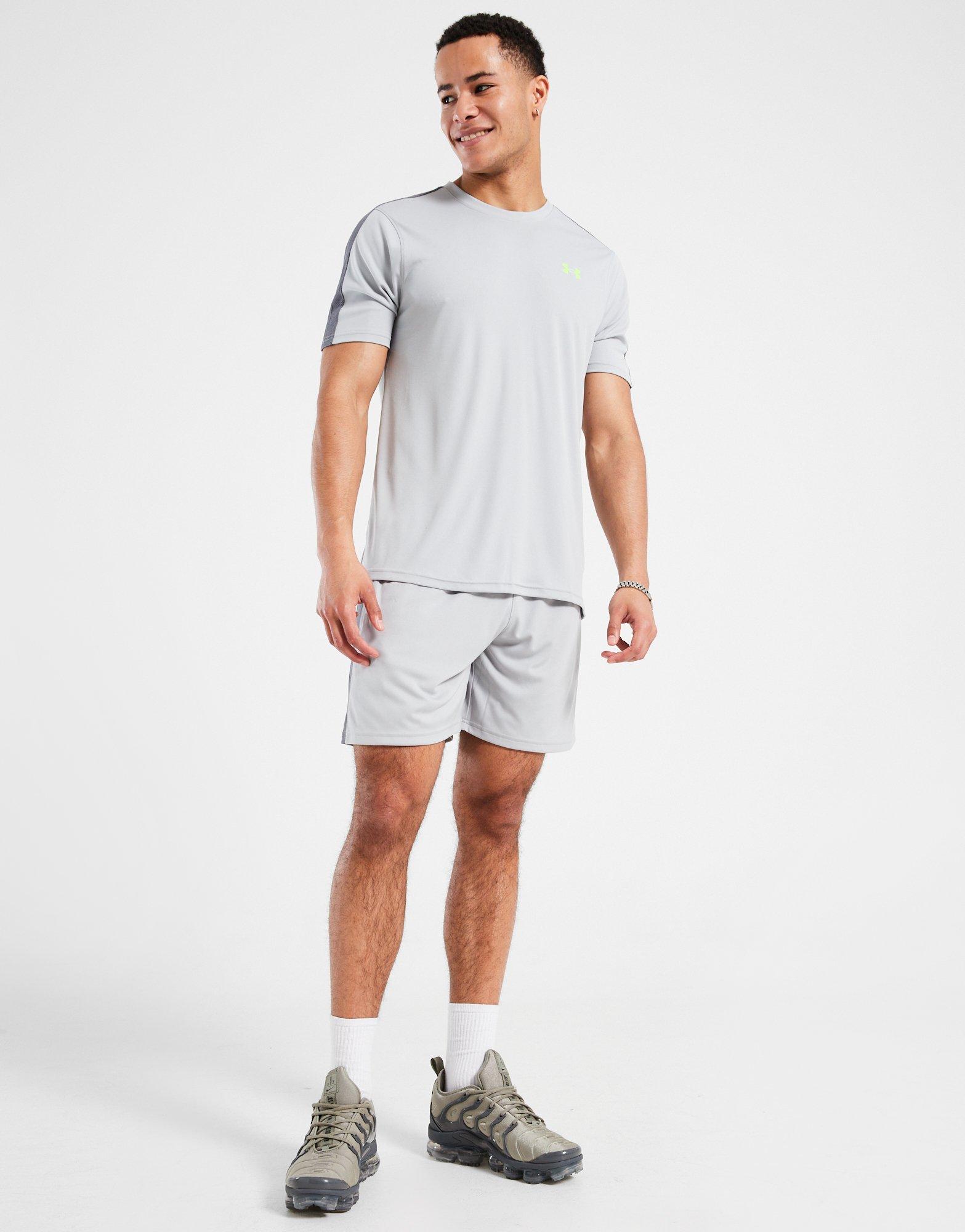 Koszulka, t-shirt męski UNDER ARMOUR T-SHIRT JD CGR TRAIN SS 6001558-011 Szary