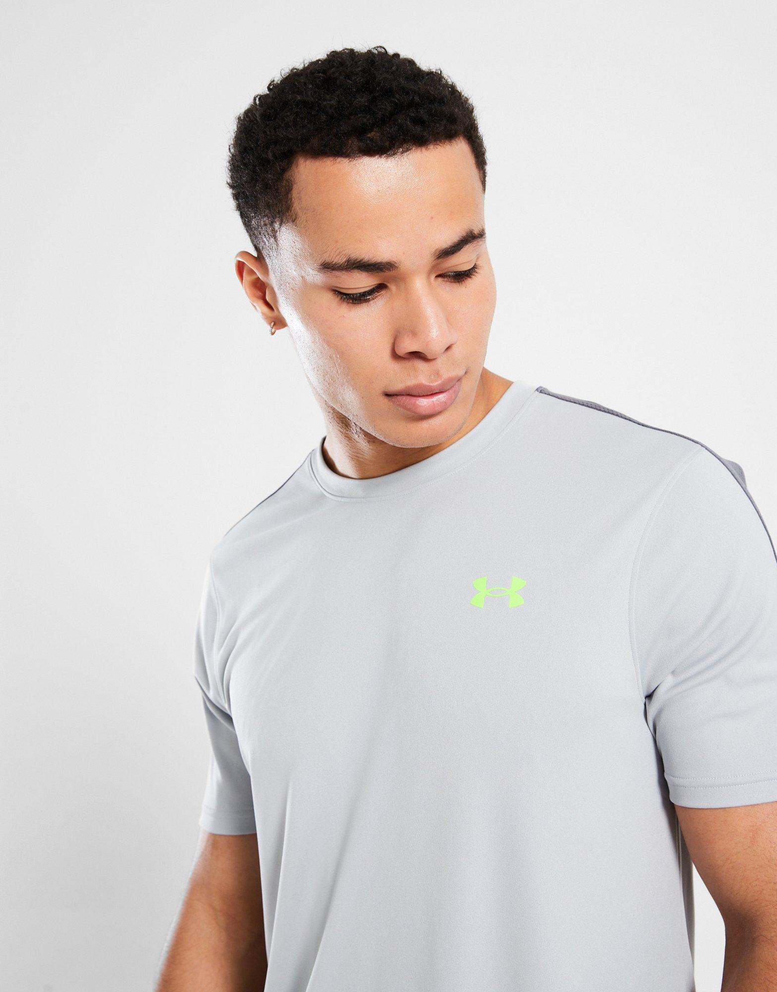 Koszulka, t-shirt męski UNDER ARMOUR T-SHIRT JD CGR TRAIN SS 6001558-011 Szary