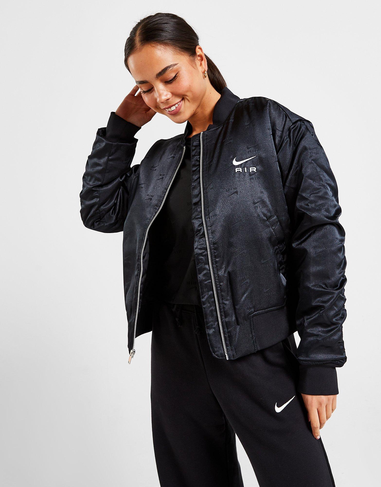 Női kabát NIKE KABÁT W NSW AIR BMBR JKT DV4372-010 Fekete