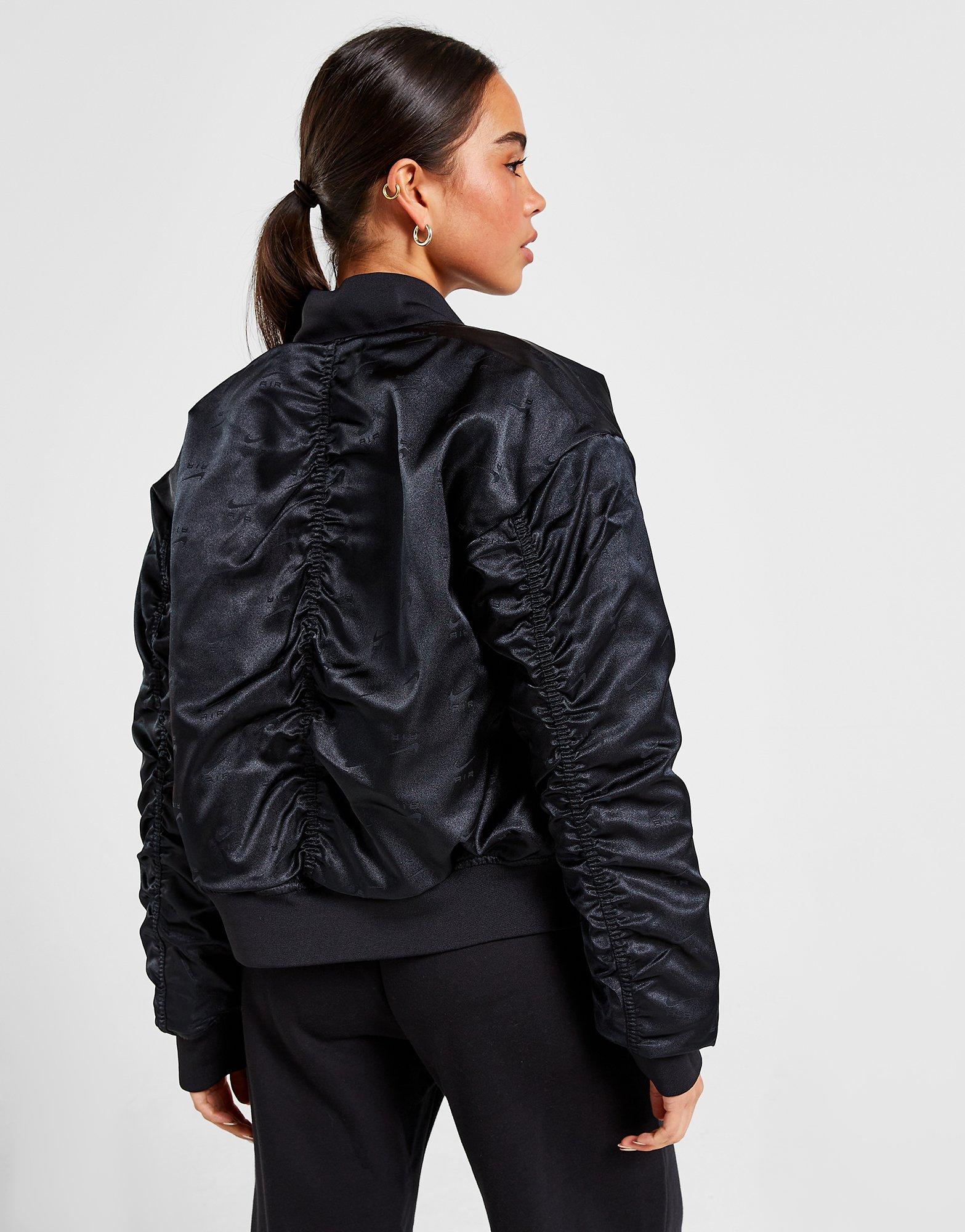 Női kabát NIKE KABÁT W NSW AIR BMBR JKT DV4372-010 Fekete