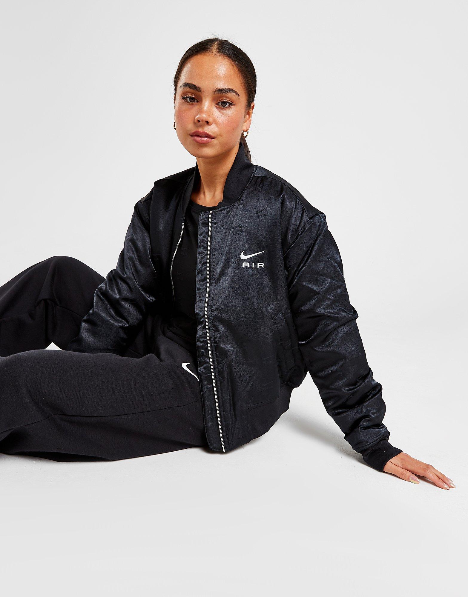 Női kabát NIKE KABÁT W NSW AIR BMBR JKT DV4372-010 Fekete