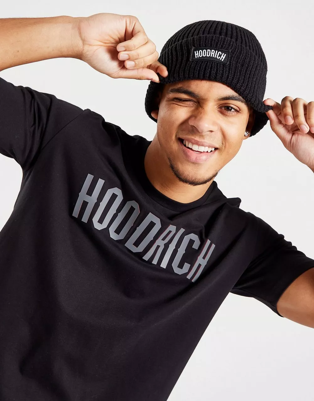 HOODRICH КЕПКА OG CORE WOVEN BEANIE BLK, фото 1 з 4