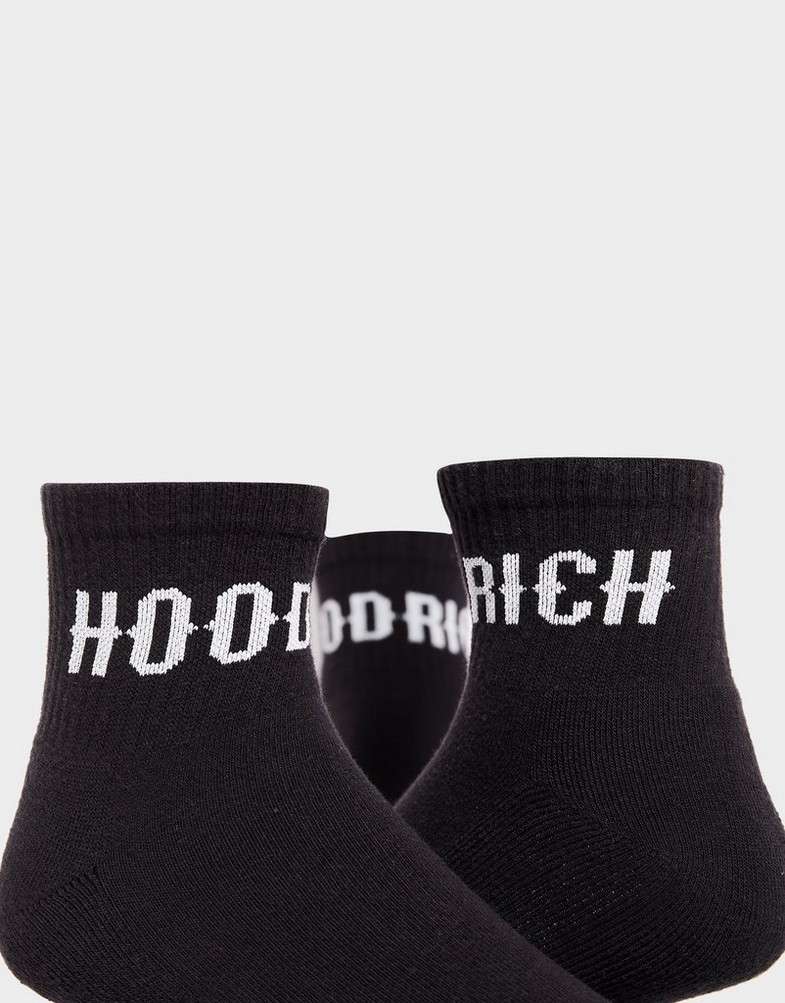 Skarpetki damskie HOODRICH SKARPETY OG CORE 3 PACK QUARTER SOCKS