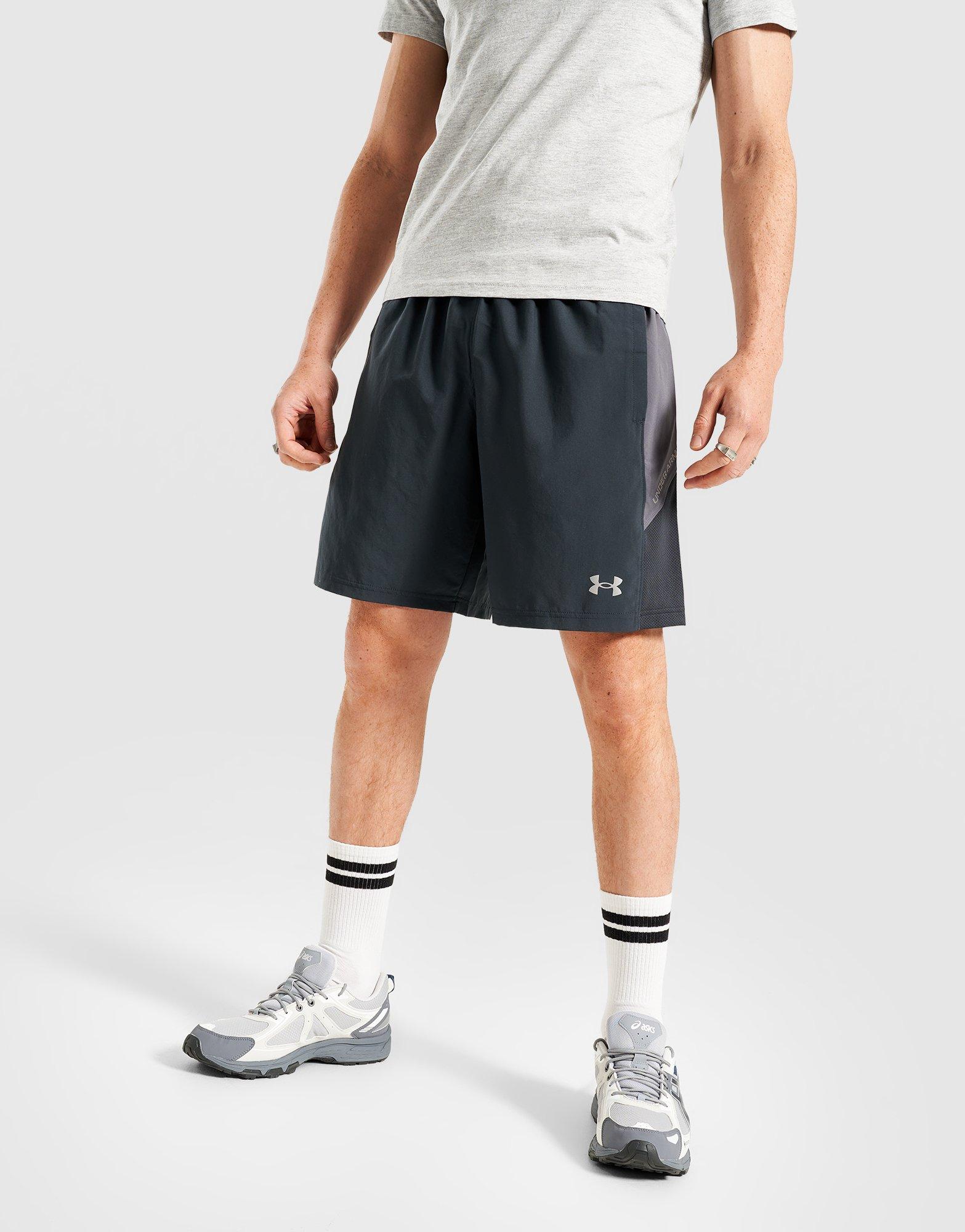 Мъжко фитнес облекло UNDER ARMOUR ШОРТИ TECH HYBRID WVN SHORTS 6007953-016 Сив