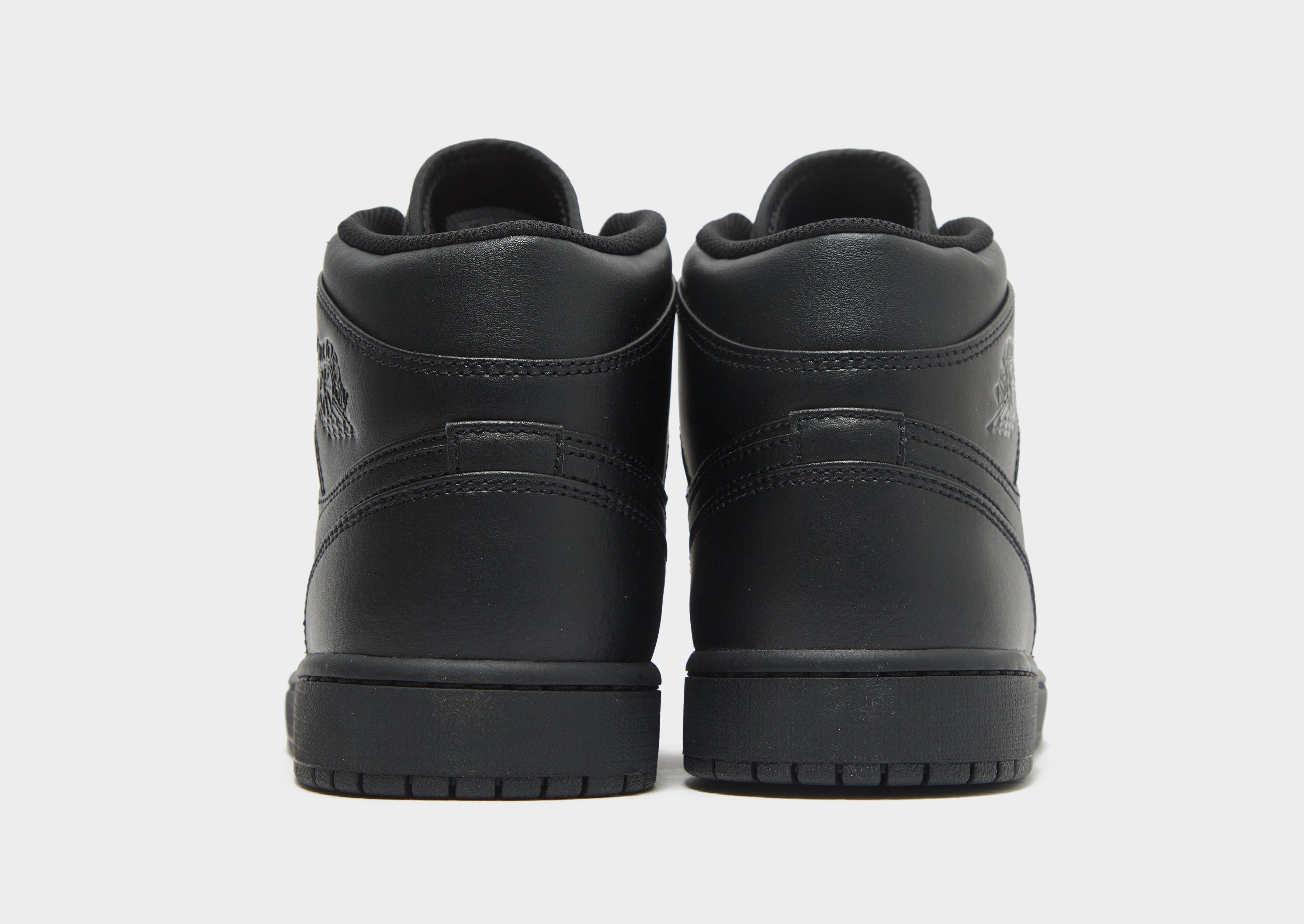 AIR JORDAN 1 MID 554724-093 | kolor Czarny ▷ Męskie Buty w