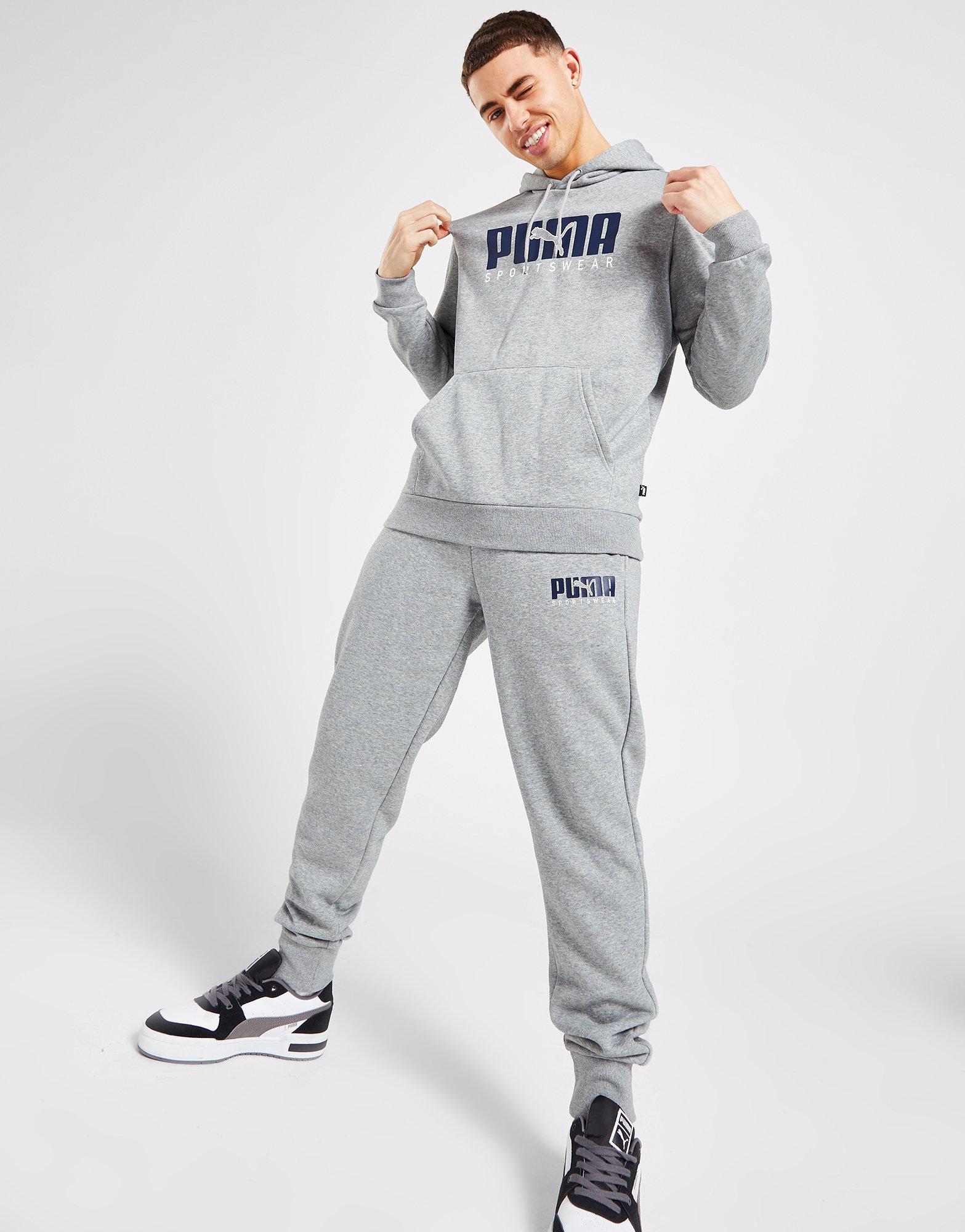 Мъжка блуза PUMA С КАЧУЛКА CORE SPORTSWEAR HOODIE  67529403 Сив