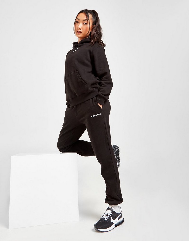 Pantaloni pentru femei MCKENZIE PANTALONI  LOGO JOG MCKTW15548090 Negru