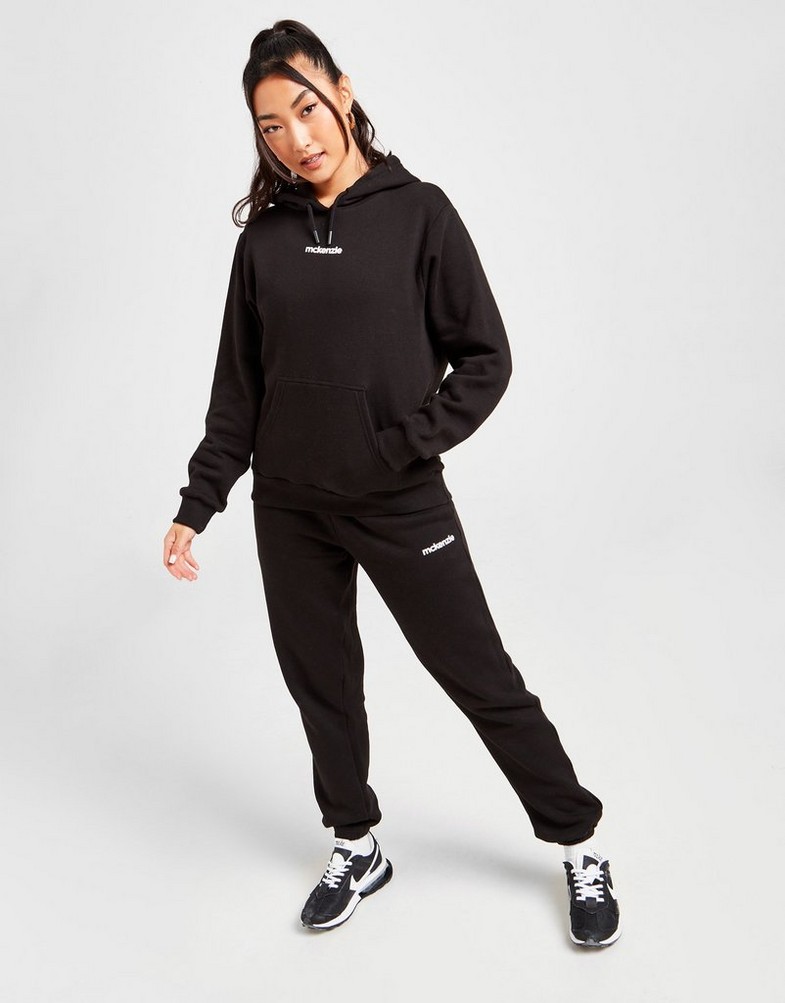 Pantaloni pentru femei MCKENZIE PANTALONI  LOGO JOG MCKTW15548090 Negru