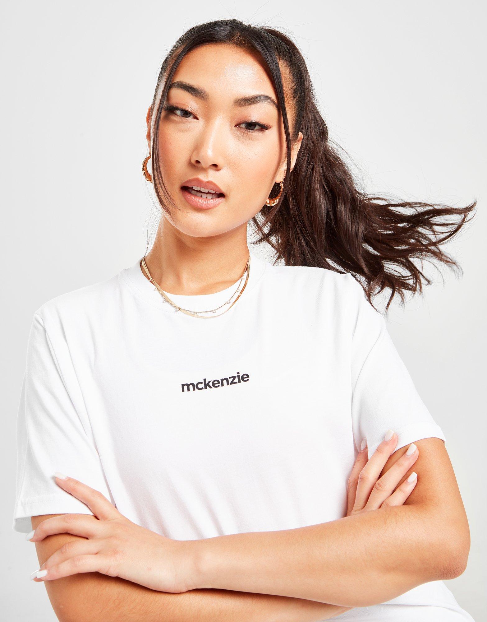 Дамска тениска MCKENZIE ТЕНИСКА LOGO BF TEE MCKTW15550010 Бял