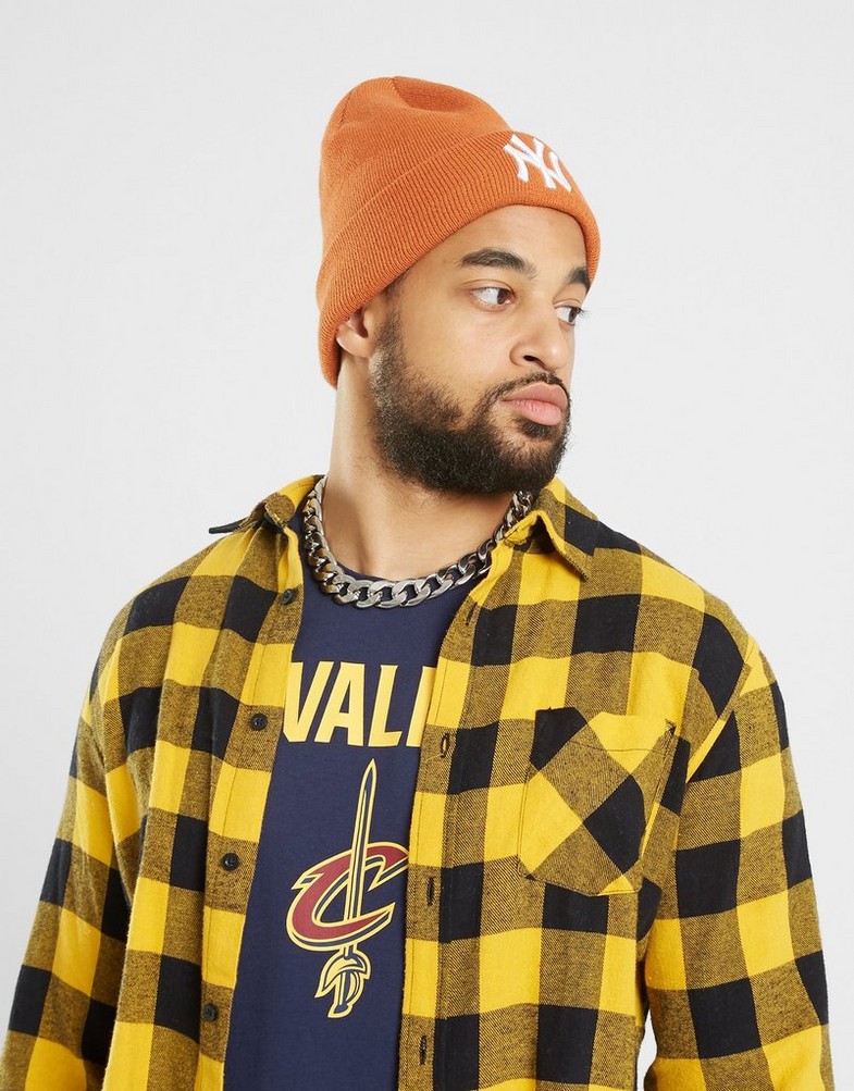Căciulă pentru bărbați NEW ERA CACIULA LE BEANIE NYY ORA 60292611 Portocaliu