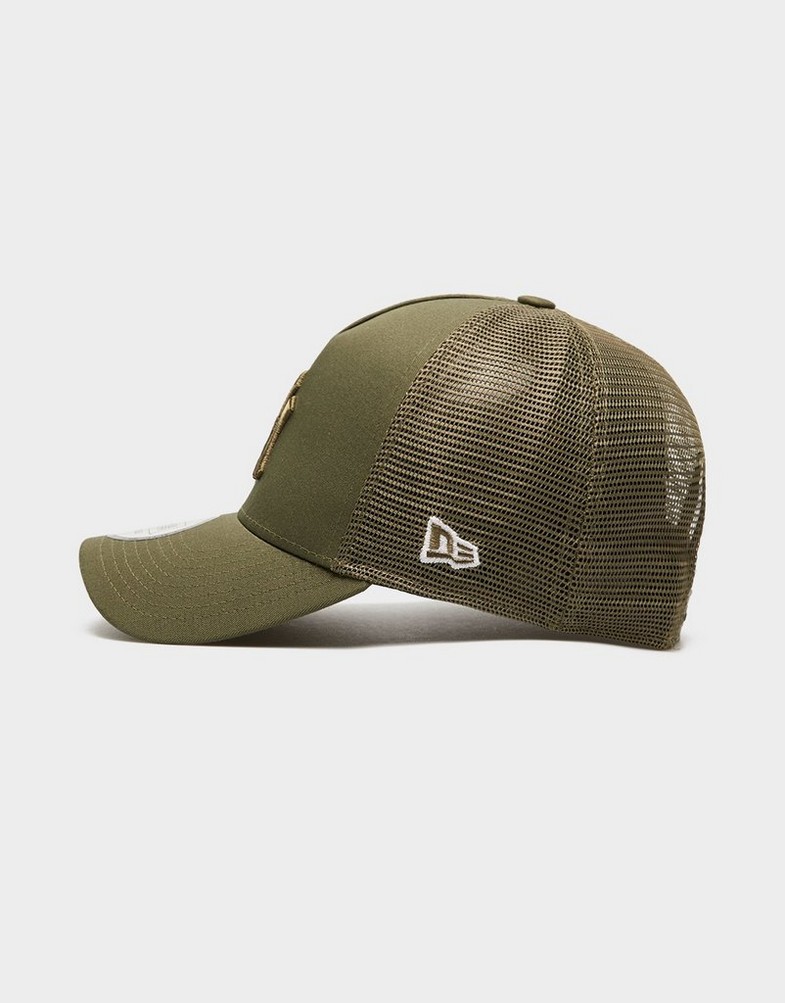 Czapka z daszkiem męska NEW ERA CZAPKA TONAL MESH TRUCKER NYY NEW YORK YANKEES 60298763 Khaki