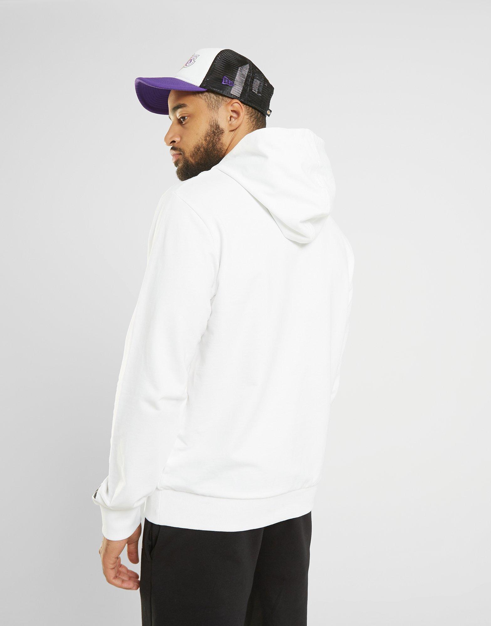 Vyriškas džemperis NEW ERA DŽEMPERIS SU GOBTUVU NBA DRIP LAKERS LOS ANGELES LAK 60332212 Balta