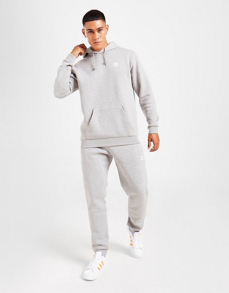 Komplet dresowy męski ADIDAS DRES TREFOIL ESSENTIAL TRACKSUIT TREFSUITDGH Szary