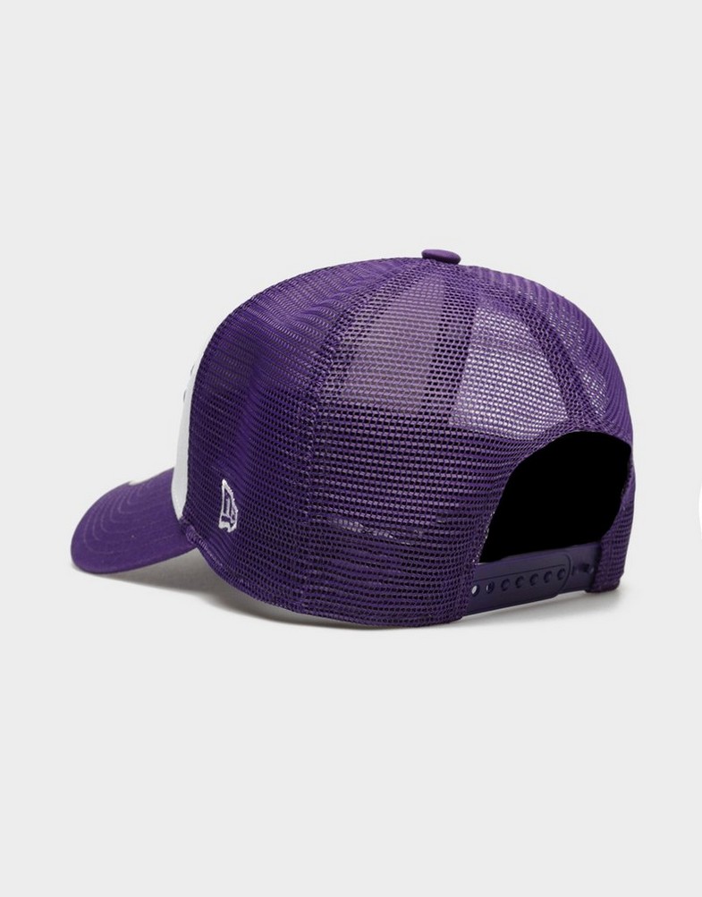 Șapcă pentru bărbați NEW ERA CACIULA TM CLR BLCK AF TRUCK LAKERS LOS ANGELES LAKE 60348857 Alb
