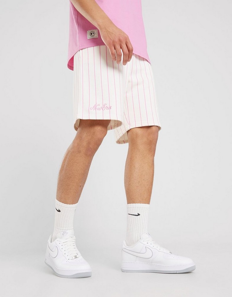 Чоловічі шорти NEW ERA ШОРТИ NEW ERA PINSTRIPE NONE 60357071 Бежевий