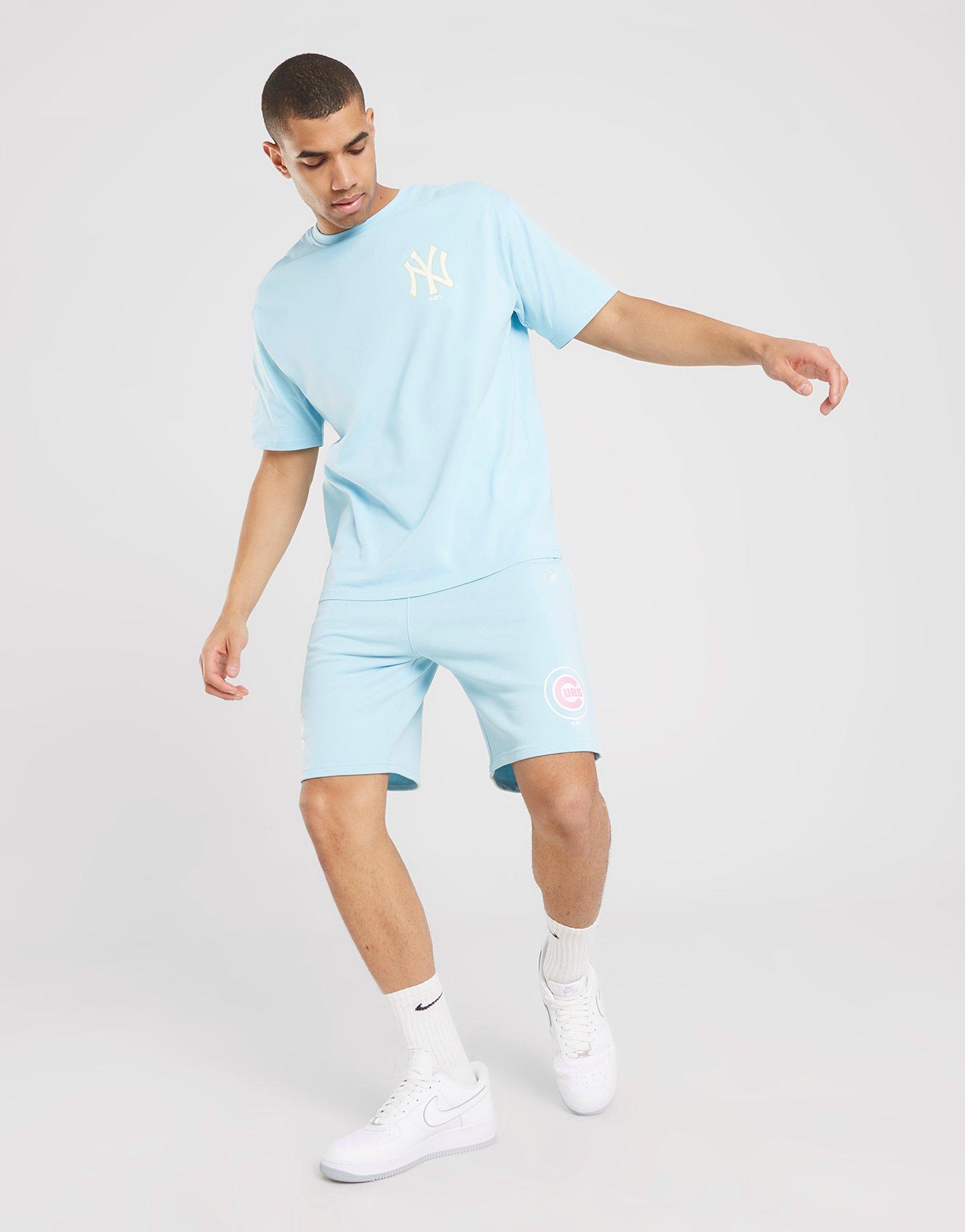 Pánske tričko NEW ERA TRIČKO MLB PASTEL OS NY YANKEES NEW YORK YANKEES 60357123 Modrá