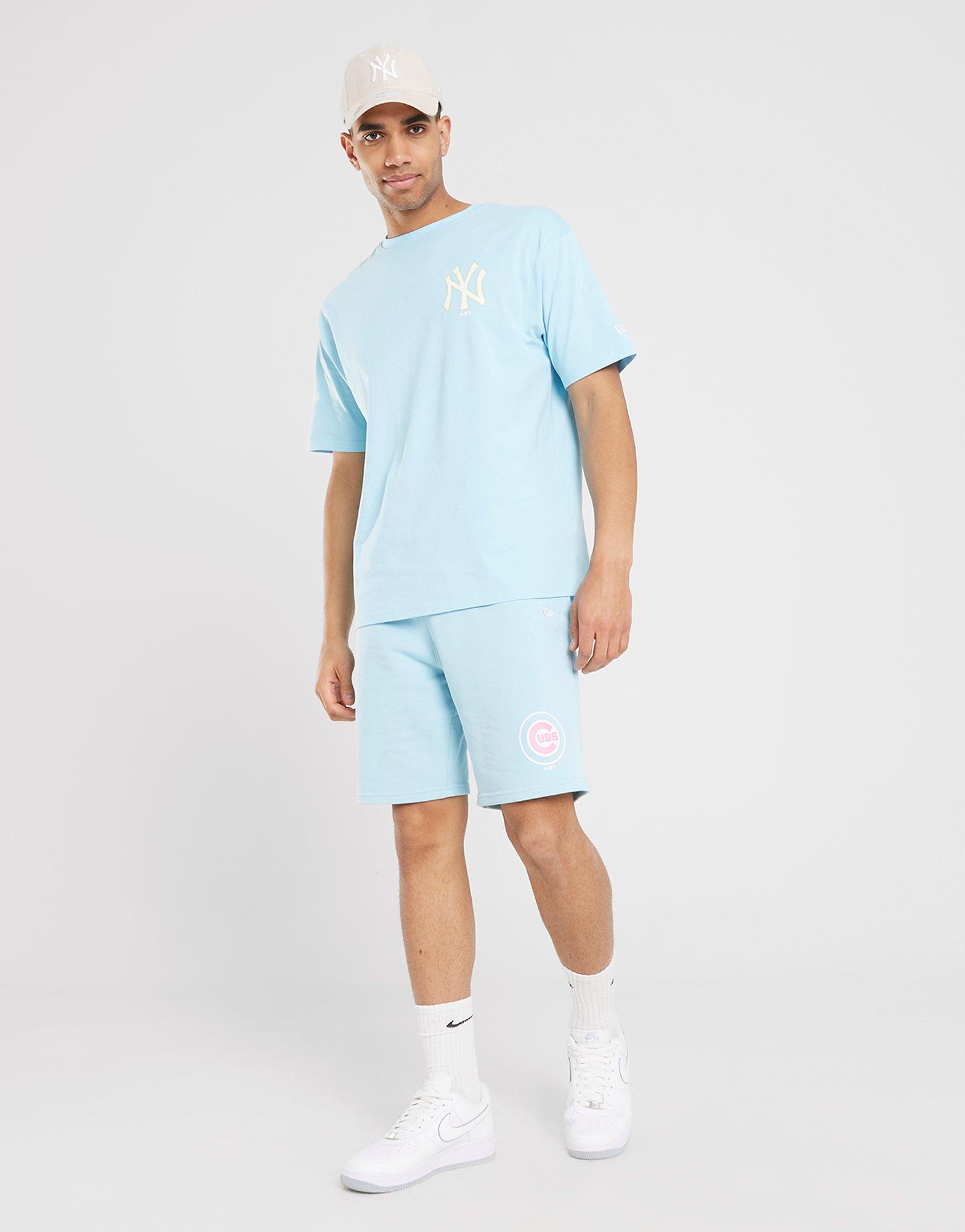 Pánske tričko NEW ERA TRIČKO MLB PASTEL OS NY YANKEES NEW YORK YANKEES 60357123 Modrá