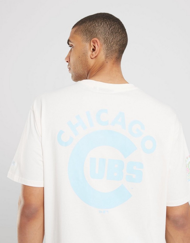 New era 60357130 MLB Pastel Chicago Cubs Short Sleeve T-Shirt