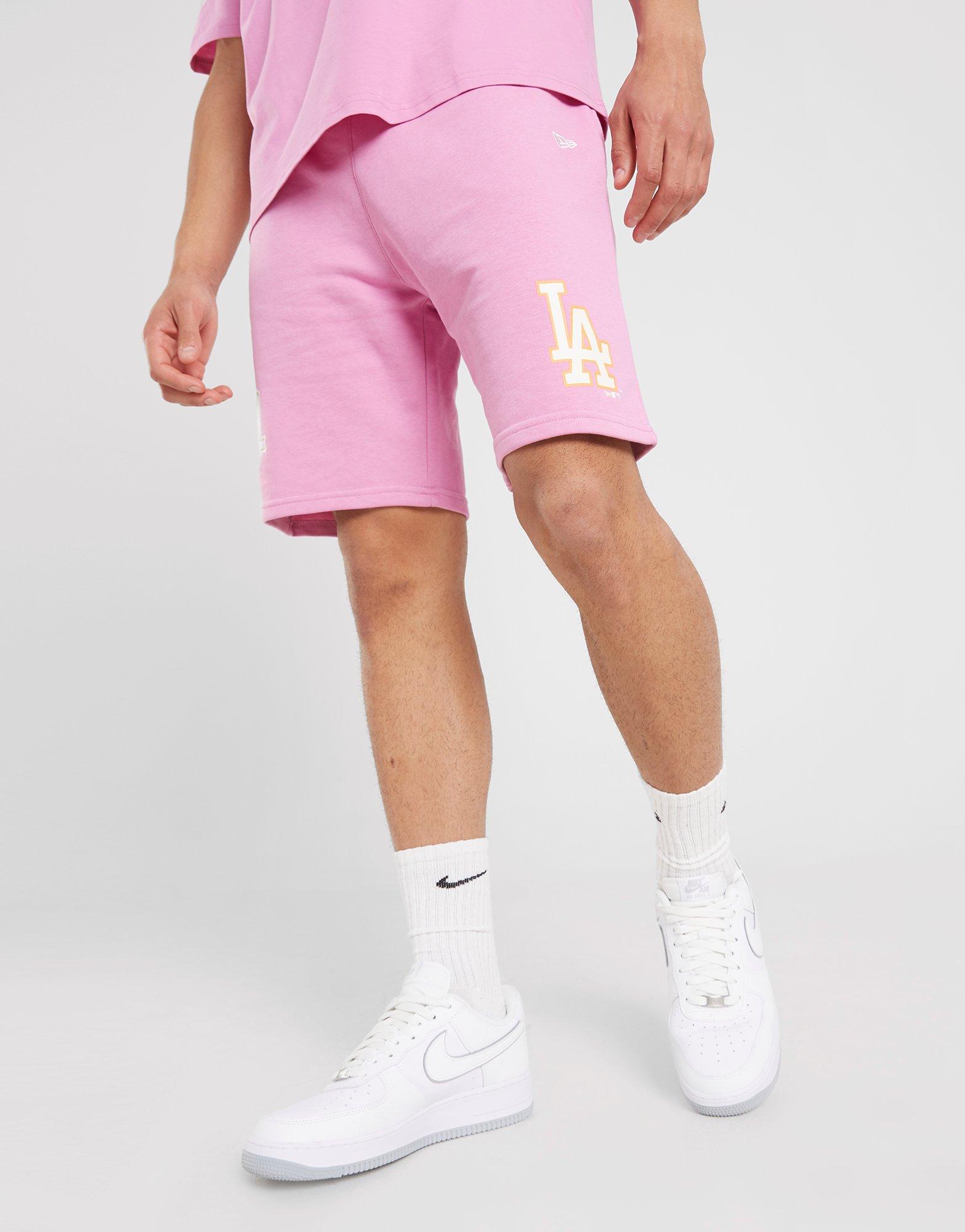 Чоловічі шорти NEW ERA ШОРТИ MLB PASTEL LA DODGERS LOS ANGELES DODGERS 60357136 Рожевий