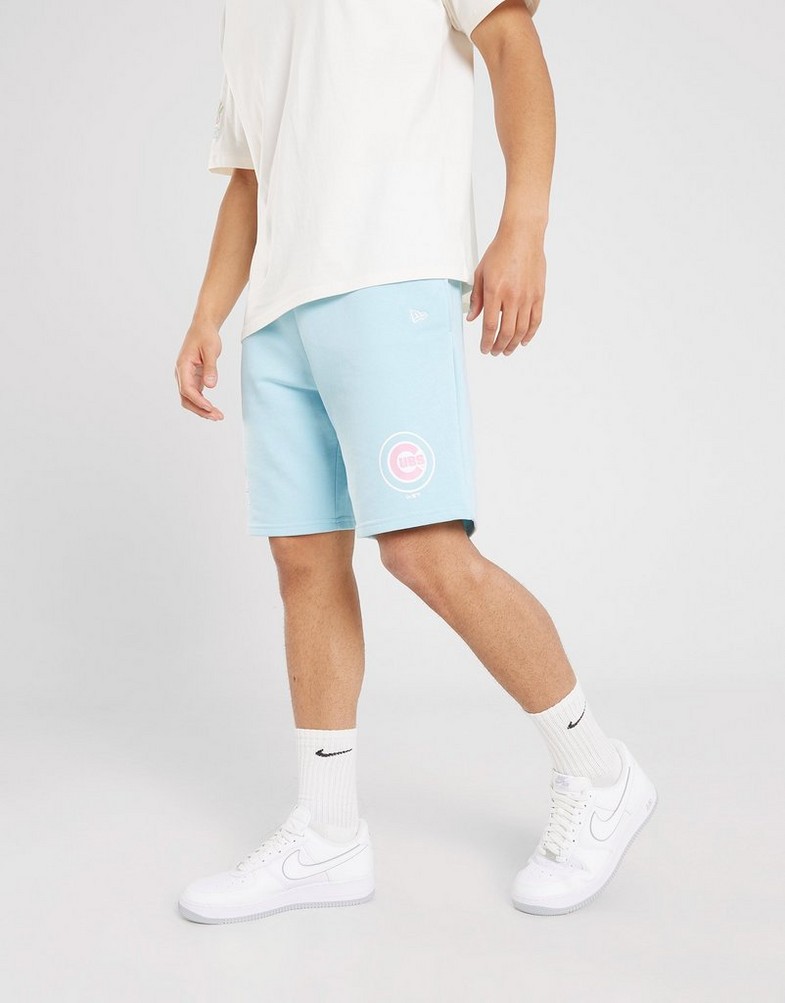 Чоловічі шорти NEW ERA ШОРТИ MLB PASTEL CHICAGO CUBS CHICAGO CUBS 60357141 Блакитний