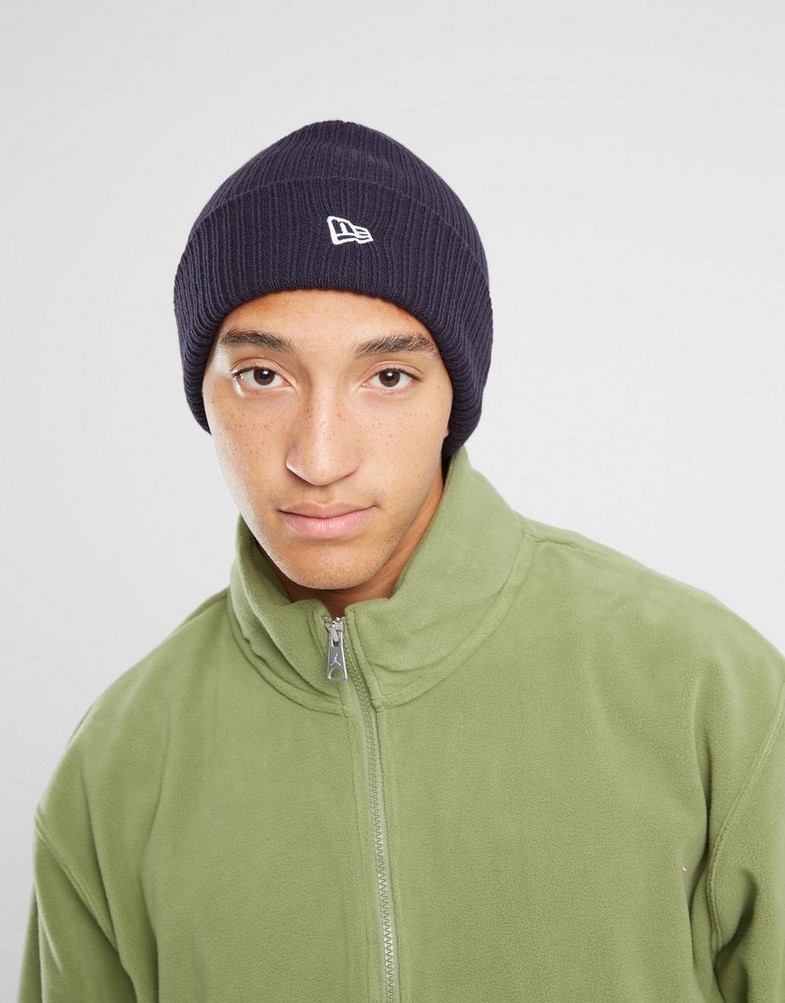 Чоловічі зимові шапки NEW ERA КЕПКА NE COLOUR BEANIE NEWERA NONE 60364341 Темно-синій
