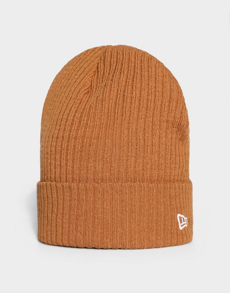 Чоловічі зимові шапки NEW ERA КЕПКА NE COLOUR BEANIE NEWERA NONE 60364347 Коричневий