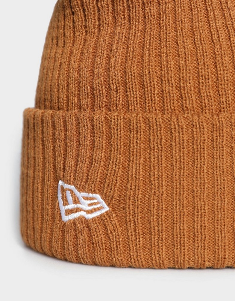 Чоловічі зимові шапки NEW ERA КЕПКА NE COLOUR BEANIE NEWERA NONE 60364347 Коричневий