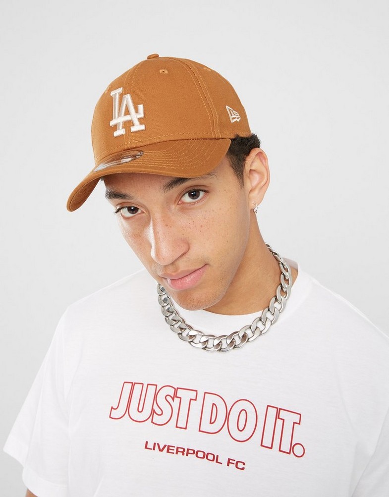 Czapka z daszkiem męska NEW ERA CZAPKA LE 940 LA DODGERS LOS ANGELES DODGERS 60364445 Brązowy