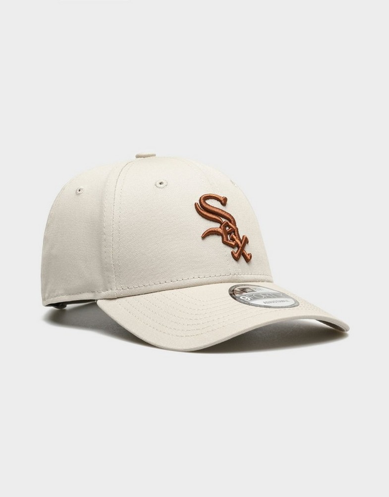 Czapka z daszkiem męska NEW ERA CZAPKA LE 940 WHITE SOX CHICAGO WHITE SOX 60364449 Beżowy