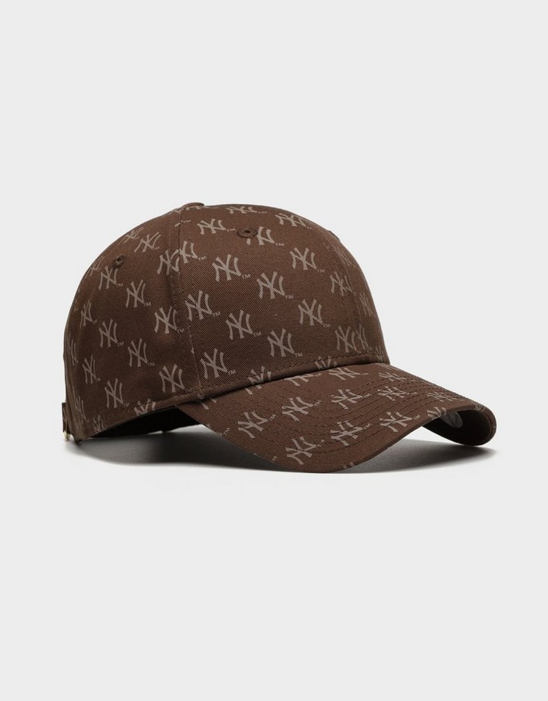 Czapka z daszkiem męska NEW ERA CZAPKA MONOGRAM 940 NYY BRW NEW YORK YANKEES 60415890 Brązowy
