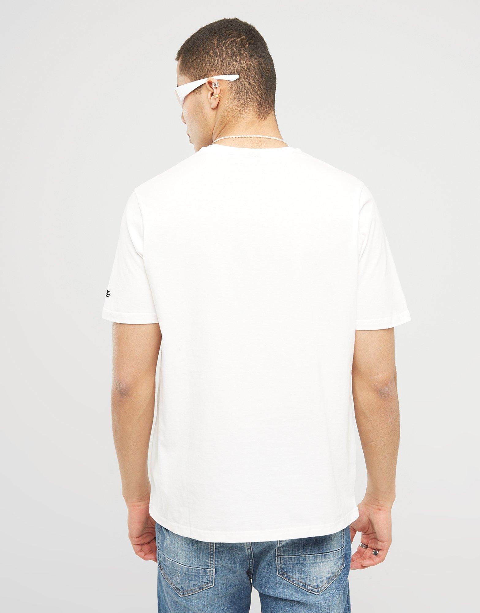 Tricou pentru bărbați NEW ERA TRICOU NBA REGULAR NETS 60416753 Alb