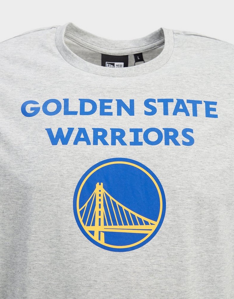 Tricou pentru bărbați NEW ERA TRICOU NBA TEAM WARRIORS GOLDEN STATE WARRIORS 60416754 Gri