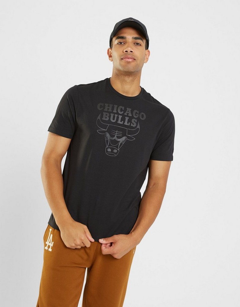 Tricou pentru bărbați NEW ERA TRICOU NOS NBA REGULAR BULLS BOB CHICAGO BULLS 60416757 Negru